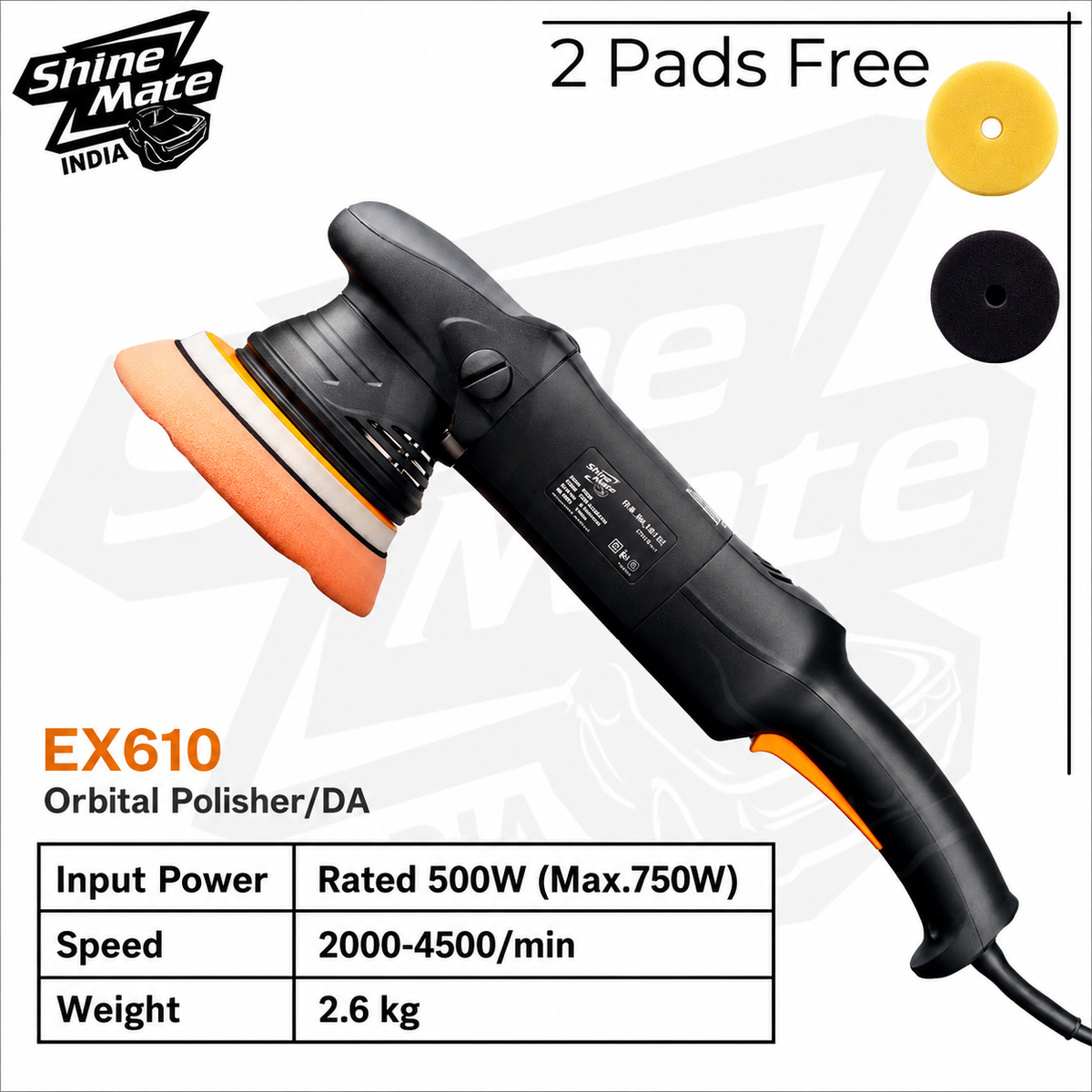 ShineMate EX610 Dual Action Orbital Polisher
