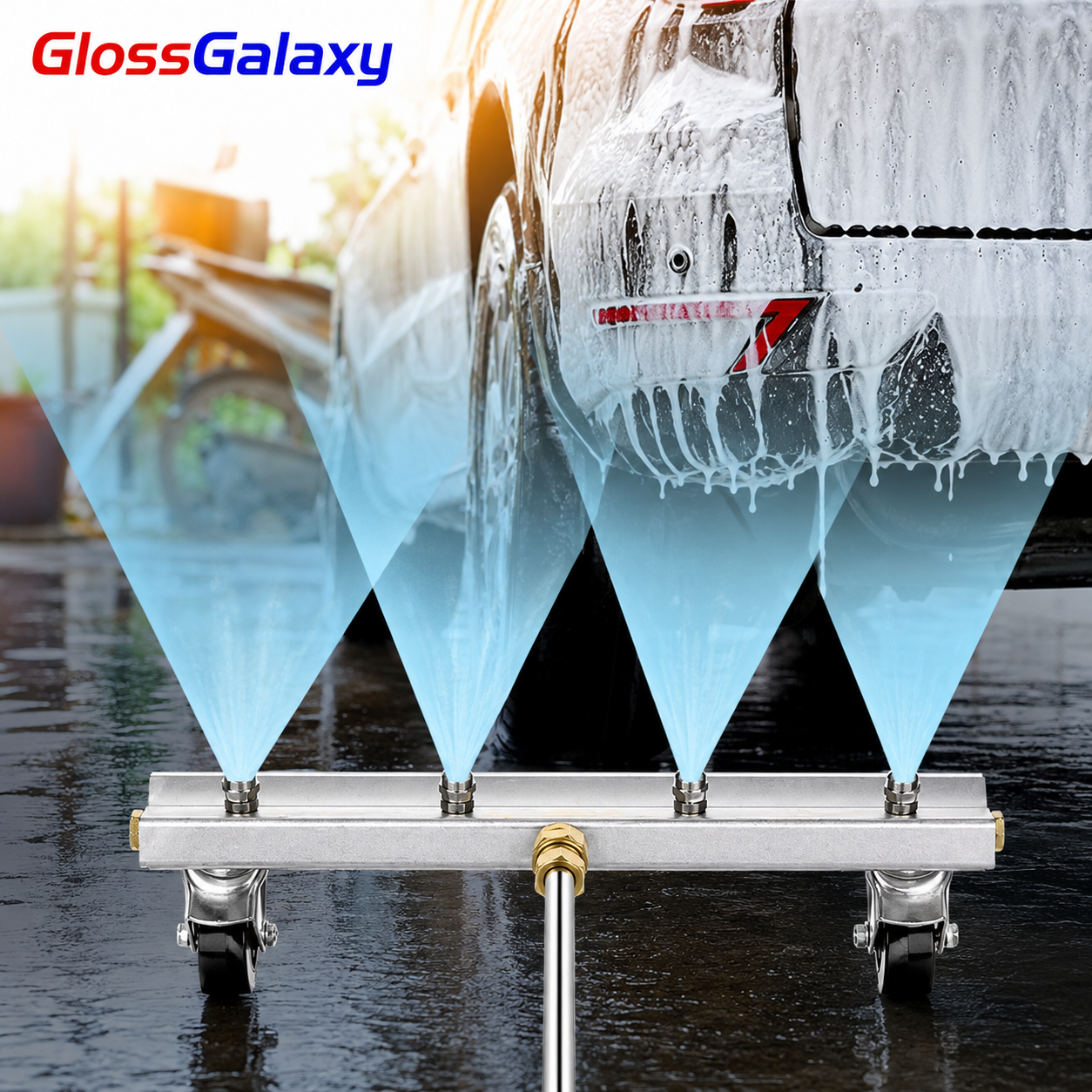 Underbody Pressure Washer Cleaner for Cars & SUVs