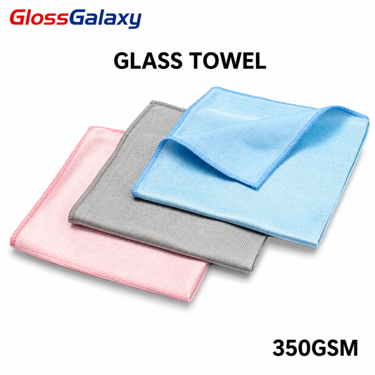 Glass Towel 350 GSM 40×40 CM for Car Detailing