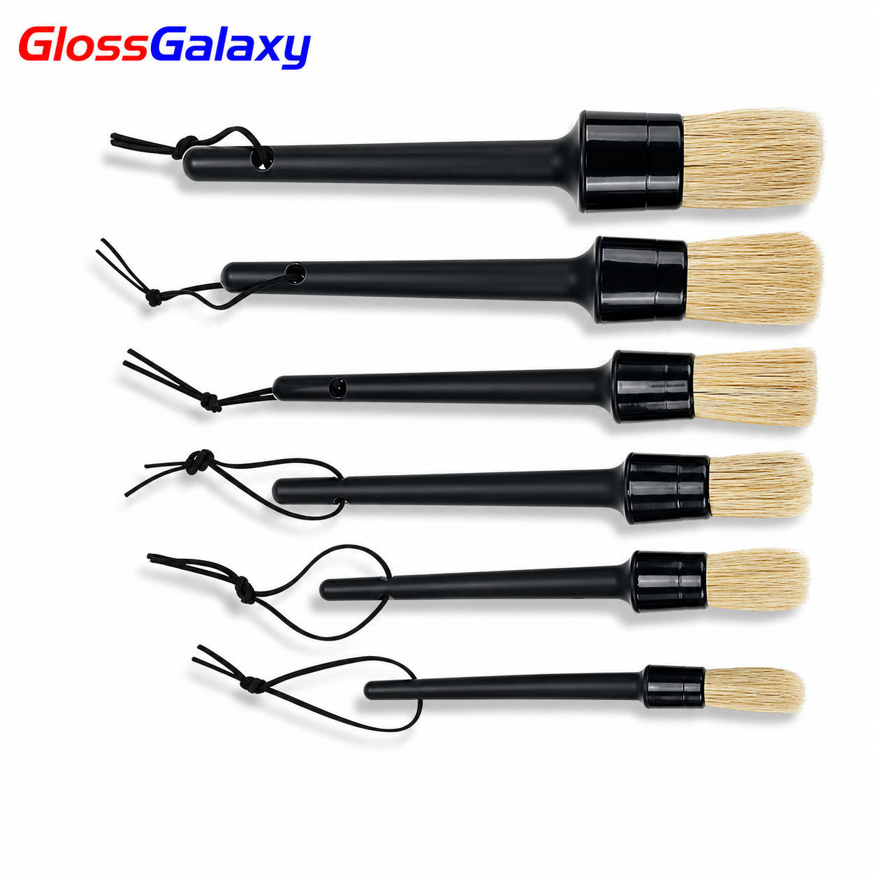 Professional Detailing Brush SET OF 5 WITH BOX