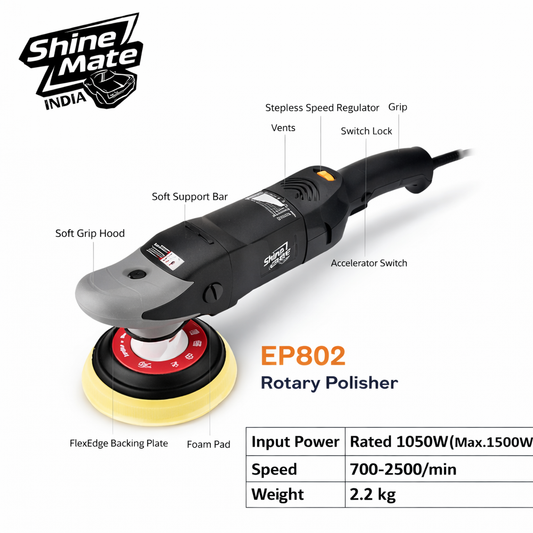 Shine Mate EP802 Rotary Polisher
