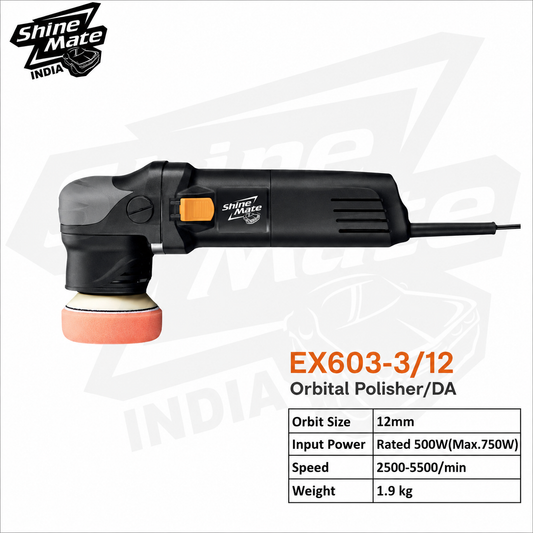 ShineMate EX603-3/12 Mini Dual Action Polisher