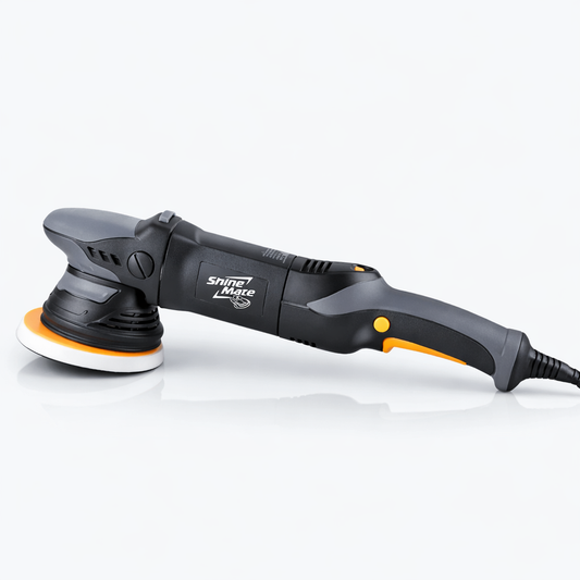 ShineMate Orbital Polisher EX620, 5"/15mm With Trigger Speed Control 800W (Includes 4 Pads)