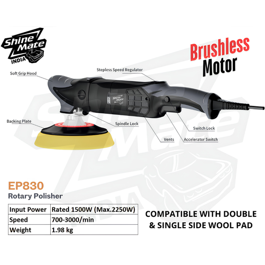 Shinemate EP830 Rotatary Polisher