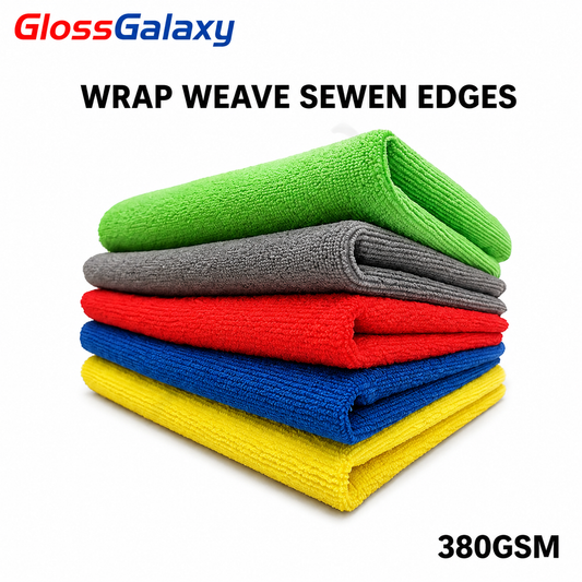 Wrap Weave Microfiber Cloth 380 GSM 40×40 CM